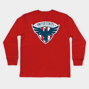 United States Department of Mechanized Avian Surveillance Kids Long Sleeve T-Shirt